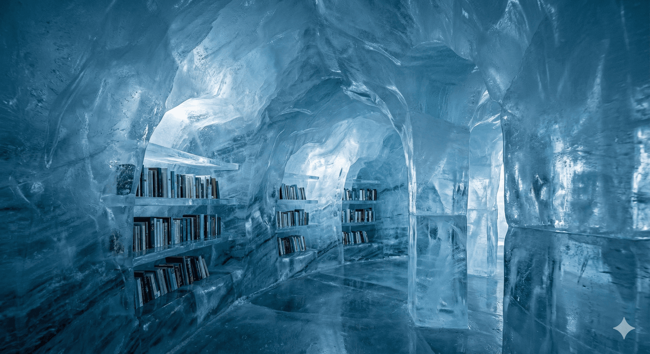 Крижана бібліотека / Ice Library